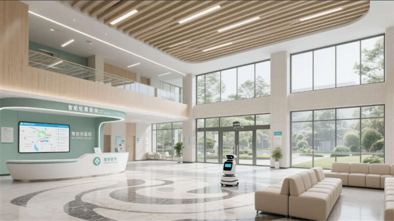 自然療愈，智慧交互——合肥現代化醫院空間裝修設計欣賞